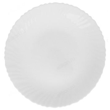 Тарелка стекло подстановочная MILLIMI Бьянко 24см 818-446