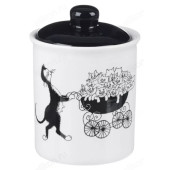 Банка для хранения MILLIMI Черный кот 550мл 820-696
