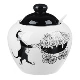 Сахарница MILLIMI Черный кот 550мл 820-698