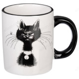 Кружка MILLIMI Черный кот 300 мл 820-700