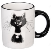 Кружка MILLIMI Черный кот 300 мл 820-700