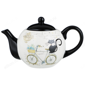 Чайник заварочный керамика MILLIMI Котейка 824-133-1