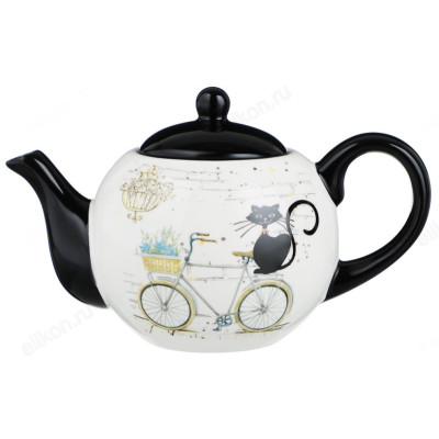 Чайник заварочный керамика MILLIMI Котейка 824-133-1