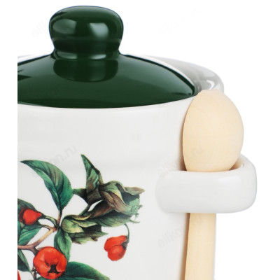 Сахарница с ложкой MILLIMI Гранат 320мл 824-143-2