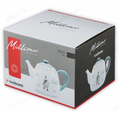 Чайник заварочный керамика MILLIMI 824-357 Гуси-4