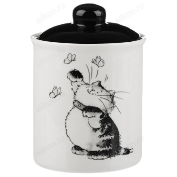 Банка для хранения MILLIMI Забавные коты 550мл 824-489