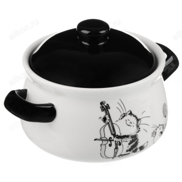 Горшочек для запекания MILLIMI Забавные коты 500мл 824-490-1