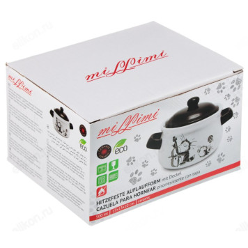 Горшочек для запекания MILLIMI Забавные коты 500мл 824-490-2