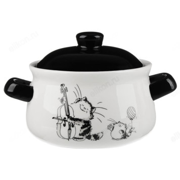 Горшочек для запекания MILLIMI Забавные коты 500мл 824-490