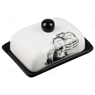 Масленка керамика MILLIMI Забавные коты 824-493-1