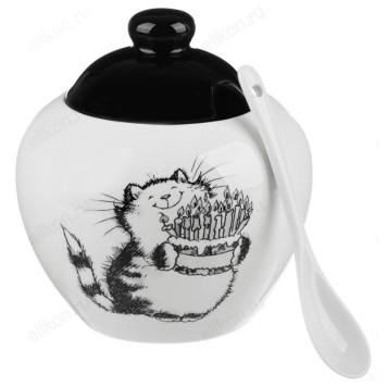 Сахарница MILLIMI Забавные коты 550мл 824-496-1