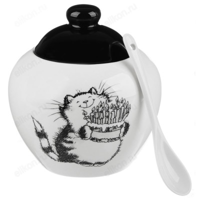 Сахарница MILLIMI Забавные коты 550мл 824-496-1