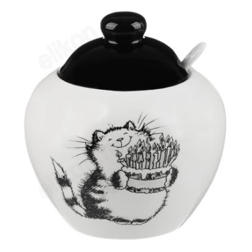 Сахарница MILLIMI Забавные коты 550мл 824-496