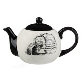 Чайник заварочный керамика MILLIMI Забавные коты 580мл 824-497