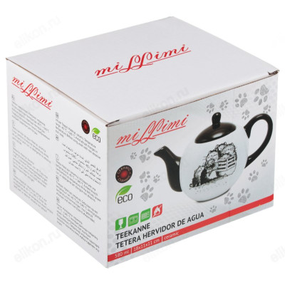 Чайник заварочный керамика MILLIMI Забавные коты 580мл 824-497-3