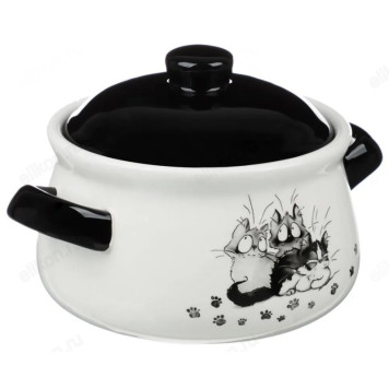 Горшочек для запекания MILLIMI Озорные коты 500мл 824-499-1