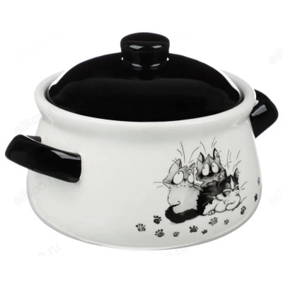 Горшочек для запекания MILLIMI Озорные коты 500мл 824-499-1