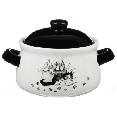 Горшочек для запекания MILLIMI Озорные коты 500мл 824-499