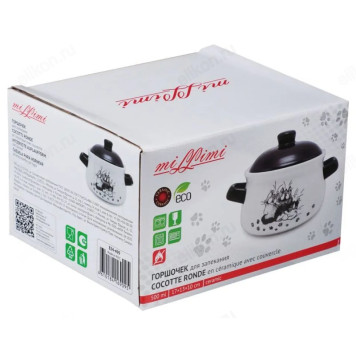 Горшочек для запекания MILLIMI Озорные коты 500мл 824-499-5