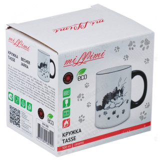 Кружка керамика MILLIMI Озорные коты 300 мл 824-500-3