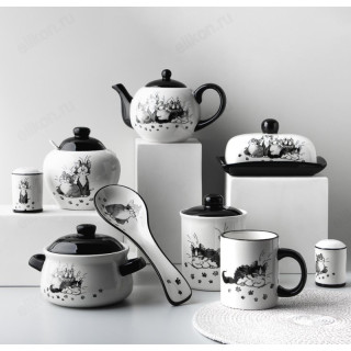 Кружка керамика MILLIMI Озорные коты 300 мл 824-500-5