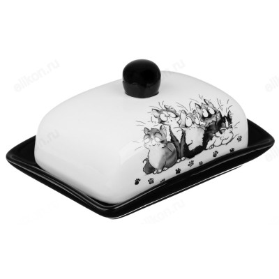 Масленка керамика MILLIMI Озорные коты 824-501