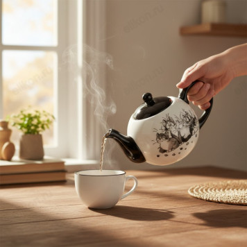 Чайник заварочный керамика MILLIMI Озорные коты 824-505-2