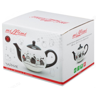 Чайник заварочный MILLIMI Хвостатые друзья 824-652-2