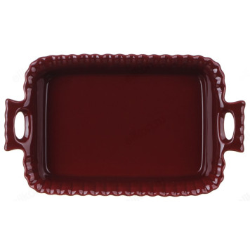 Форма для запекания керамика MILLIMI 826-318 28*16,5**5см прямоугольная с ручками-1