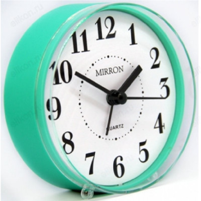 Будильник Mirron 2660, зеленый