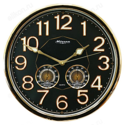 Часы настенные MIRRON P3030BM ЗМЧ