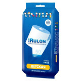 Бумага туалетная влажная MON RULON детская 50шт