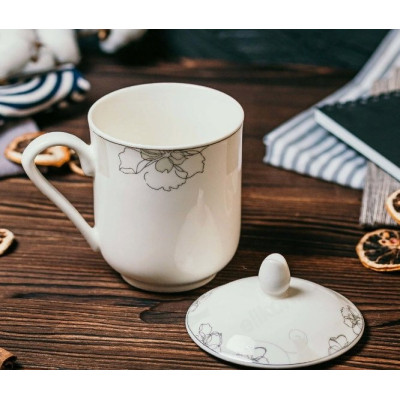 Кружка с крышкой MCC-005/035/040 370мЛ