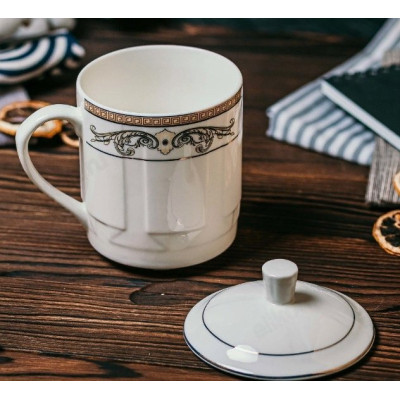 Кружка с крышкой MCC-005/037/028 370мЛ