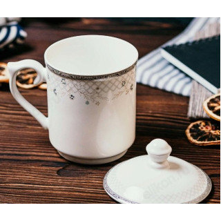 Кружка с крышкой MCC-005/037/031 370мЛ