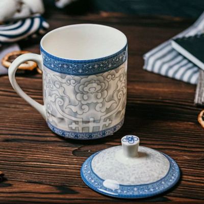 Кружка с крышкой MCC-005/038/029 380мЛ