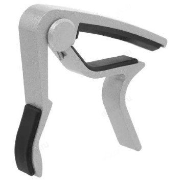 Каподастр для гитары MUSIC LIFE серебро 9313646-1