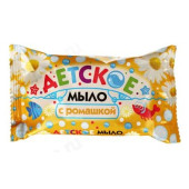 Мыло туалетное Детское ромашка 90г 927-057