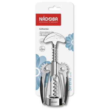 Штопор (хром) серия SIRENA NADOBA 721215-2