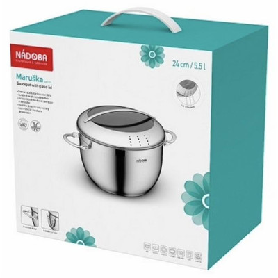 Кастрюля Nadoba MARUSKA 5,5л 726611 24см-2