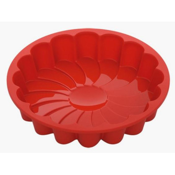 Форма для выпечки в виде цветка (23x23x4.5см, силиконовая) серия MILA NADOBA 762023