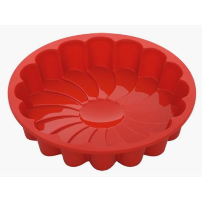 Форма для выпечки в виде цветка (23x23x4.5см, силиконовая) серия MILA NADOBA 762023