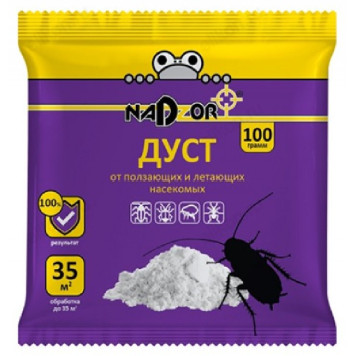 Дуст от ползающих насекомых DIH002H 100г NADZOR