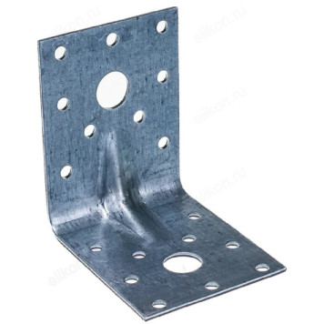 Уголок крепежный усиленный 70х70х55х2 мм 012203