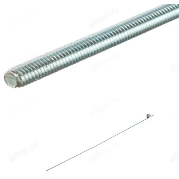 Шпилька резьбовая оцинкованная 6*1000 019301