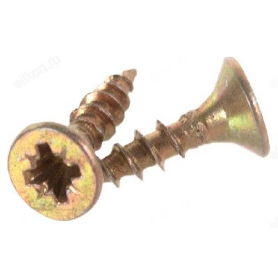 Шуруп универсальный желтый 3*12 " НАКРЕПКО" 103301