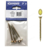 Шуруп универсальный желтый 6*70 " НАКРЕПКО" 103354