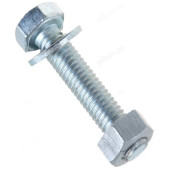 Болт с гайкой и шайбами 6*30 " НАКРЕПКО" (4 шт) 108902