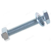 Болт с гайкой и шайбами 6*40 " НАКРЕПКО" (3 шт) 108903