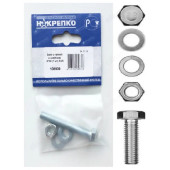 Болт с гайкой и шайбами 8*50 " НАКРЕПКО" (1 шт) 108909